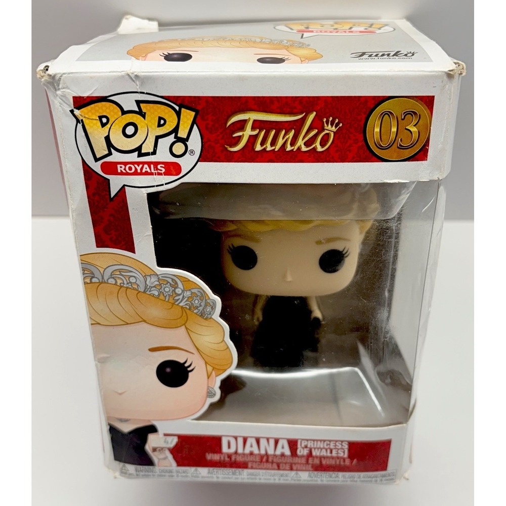Funko Pop! Royals: The Royal Family Diana Princess of Wales Vinyl Figurine 03